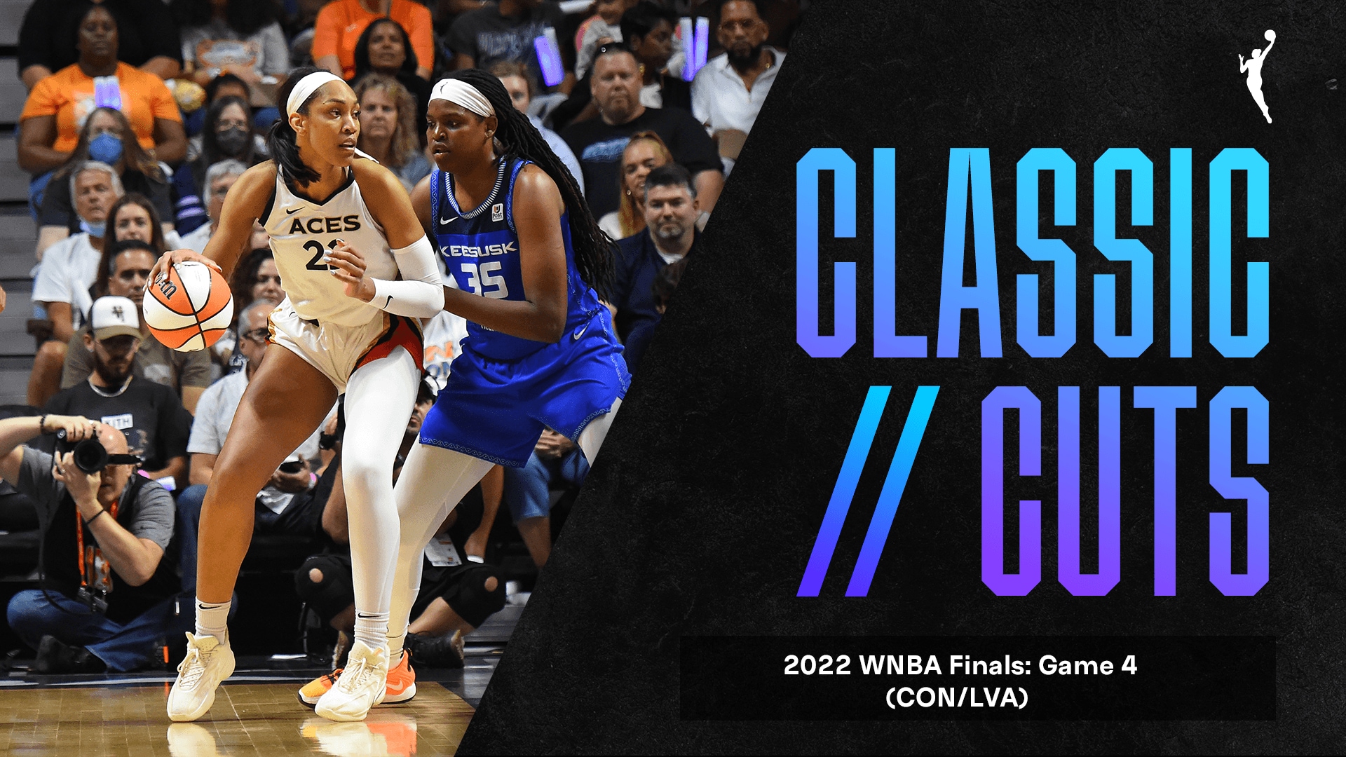 Game 4 of the 2022 WNBA Finals (CON vs. LVA)