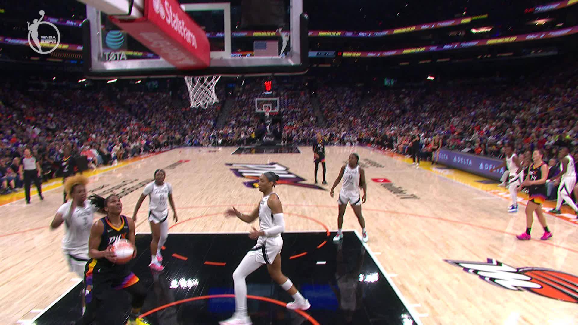 Alyssa Thomas gets the And-1