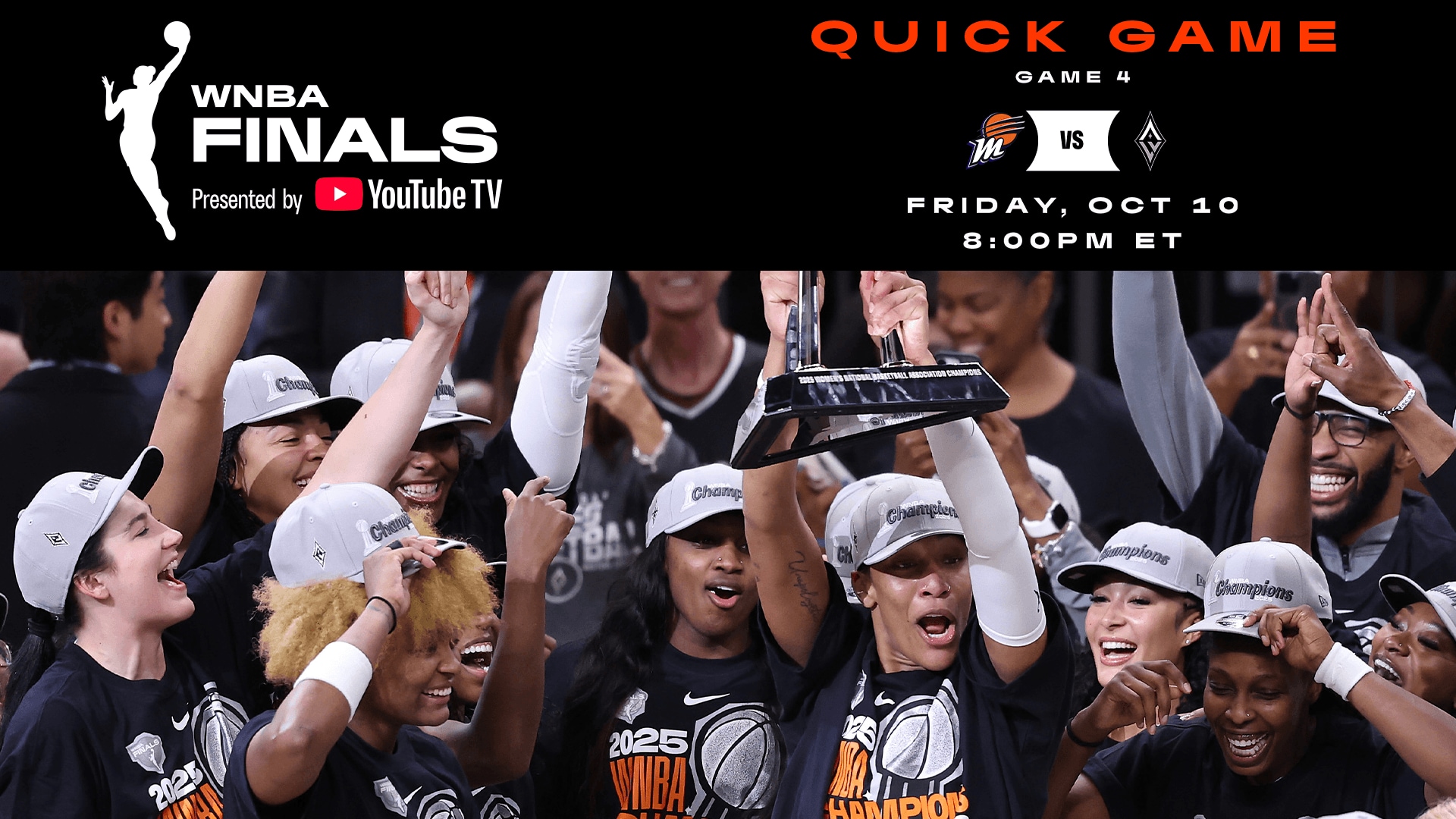 Game Highlights: Finals, Game 4, Aces @ Mercury (10/10/25)